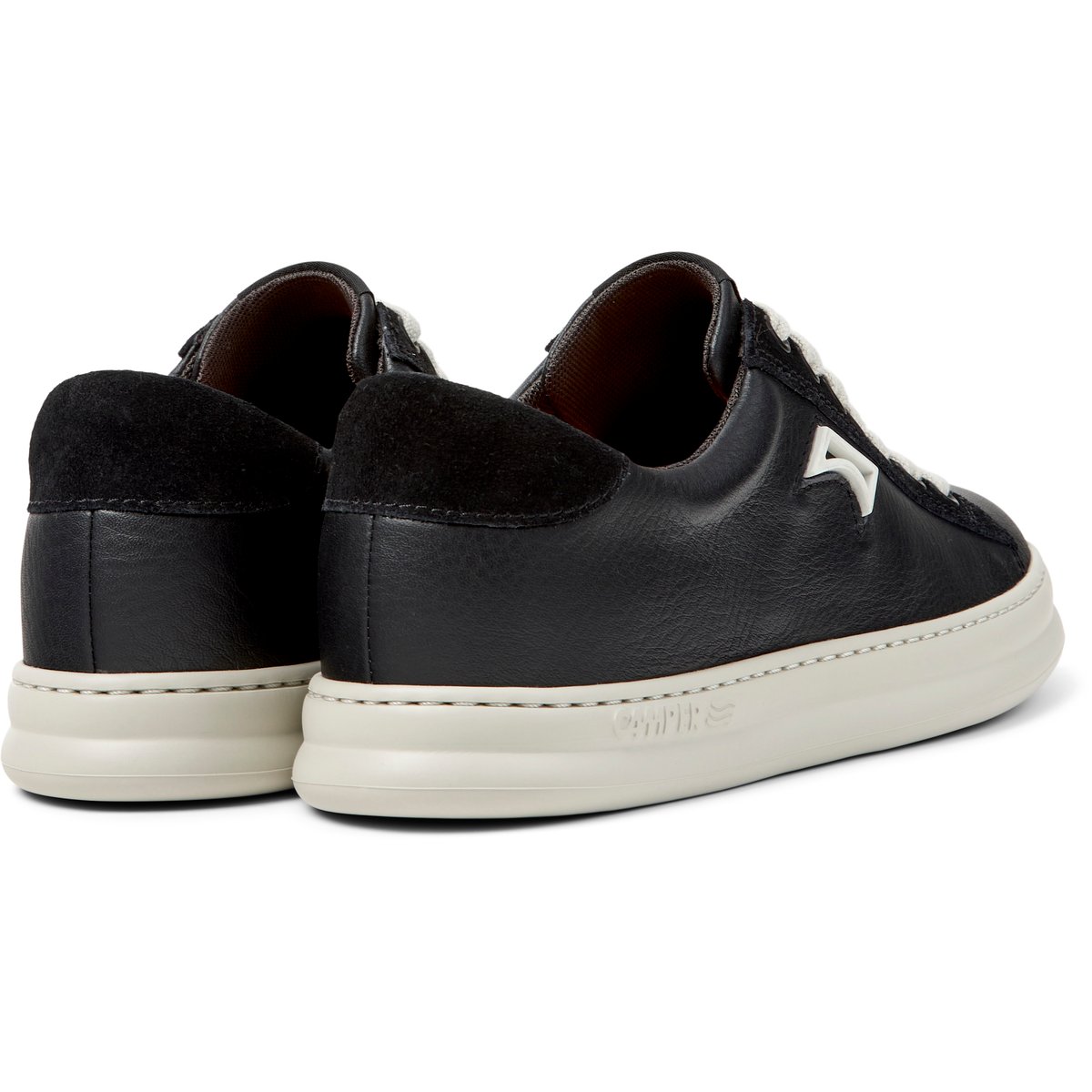 Baskets Runner Four Smooth Leather noir, CAMPER