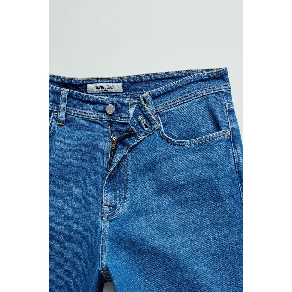JEAN RELAXED FIT bleu denim, SALSA JEANS