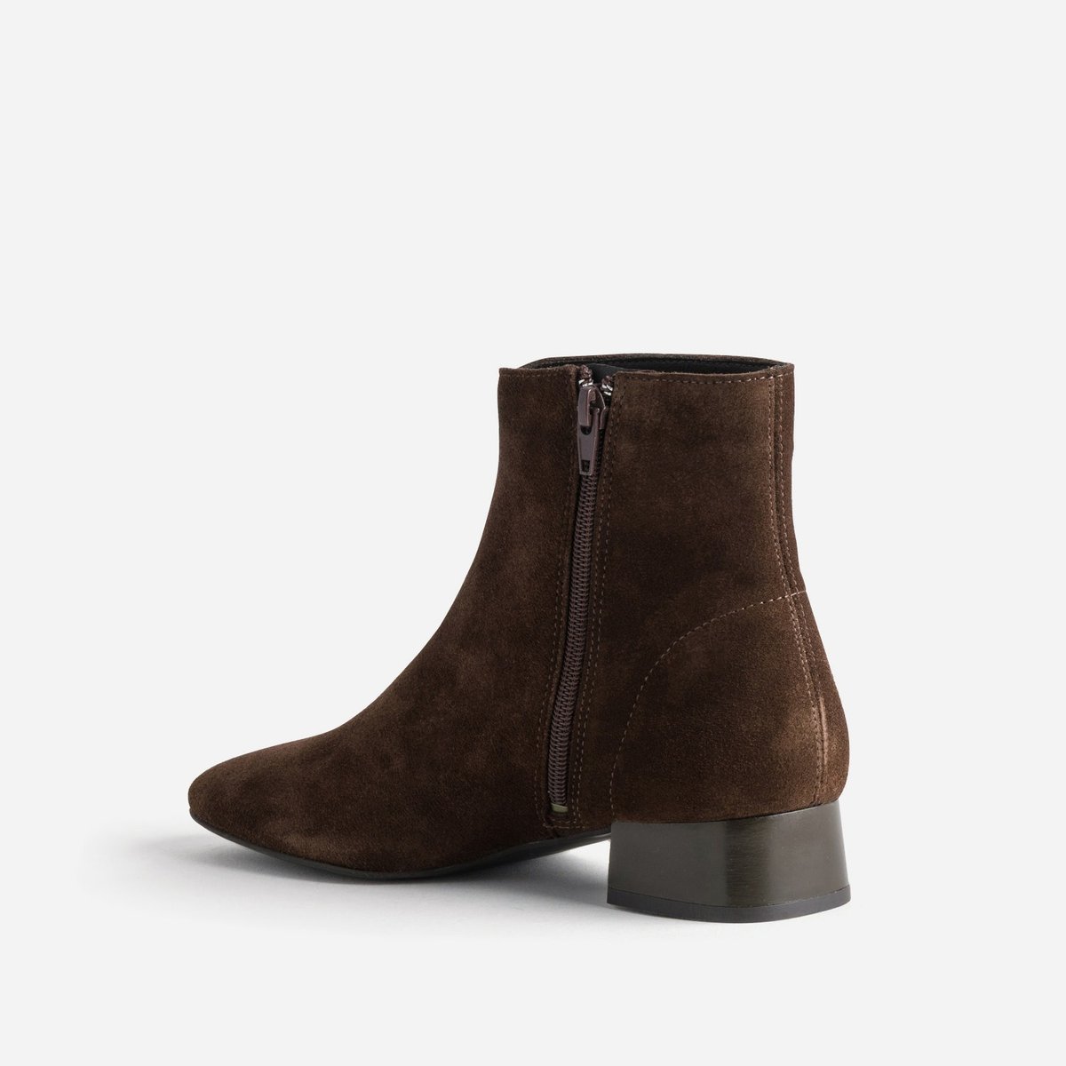 Boots en cuir LEONTINE chocolat, ERAM