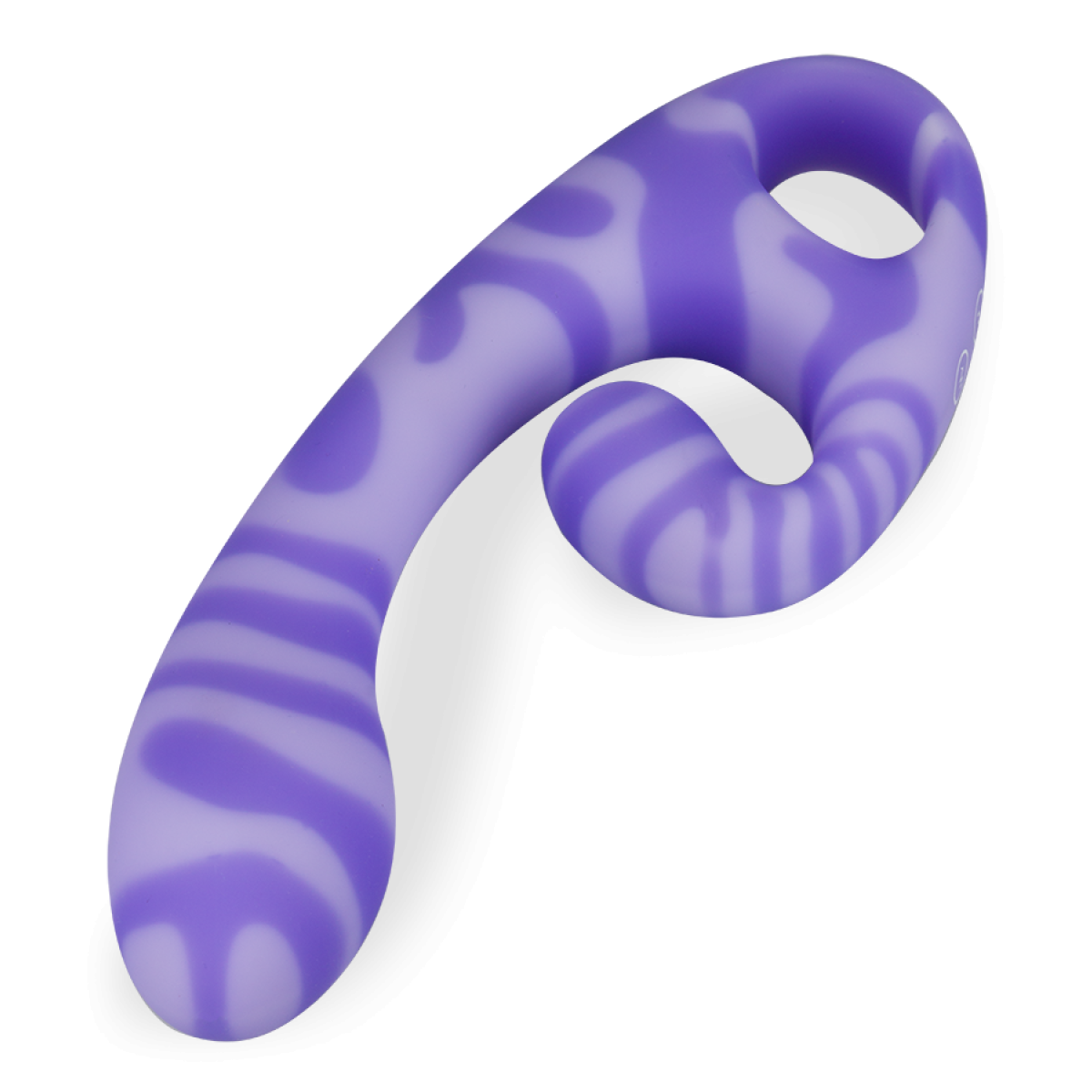Vibromasseur puissant rabbit en silicone Ades violet, LOVE AND VIBES