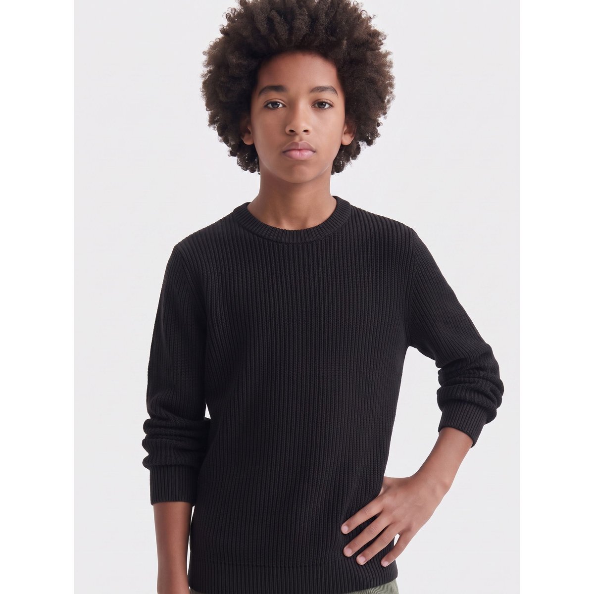 Top noire - black, ONLY & SONS JUNIOR