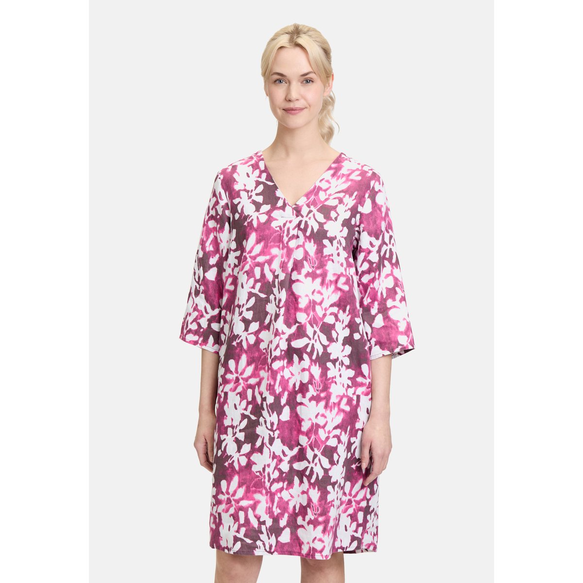 Robe d'été à motifs cream/rosé, CARTOON