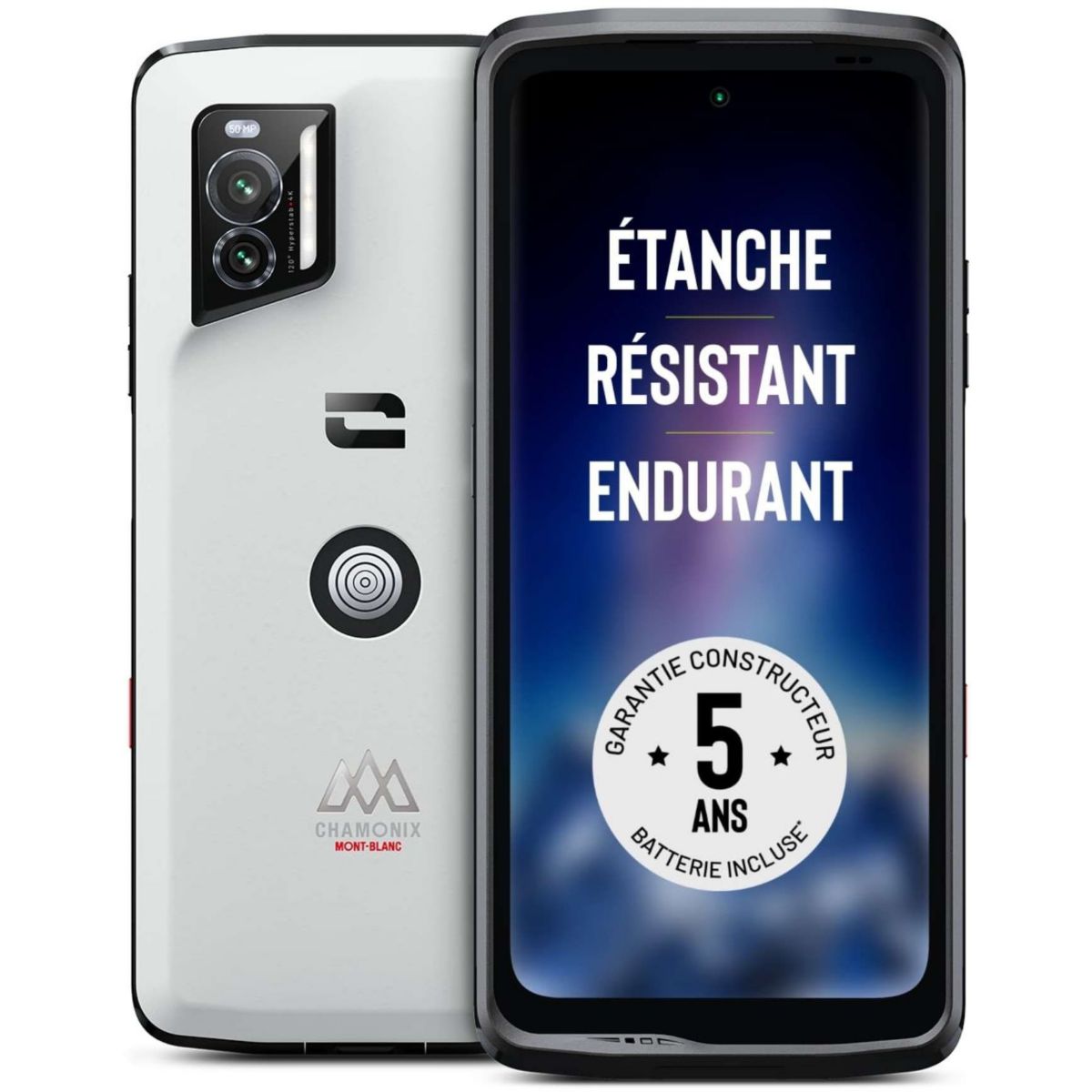 Smartphone Stellar-X5s Chamonix Mont Blanc couleur unique, CROSSCALL