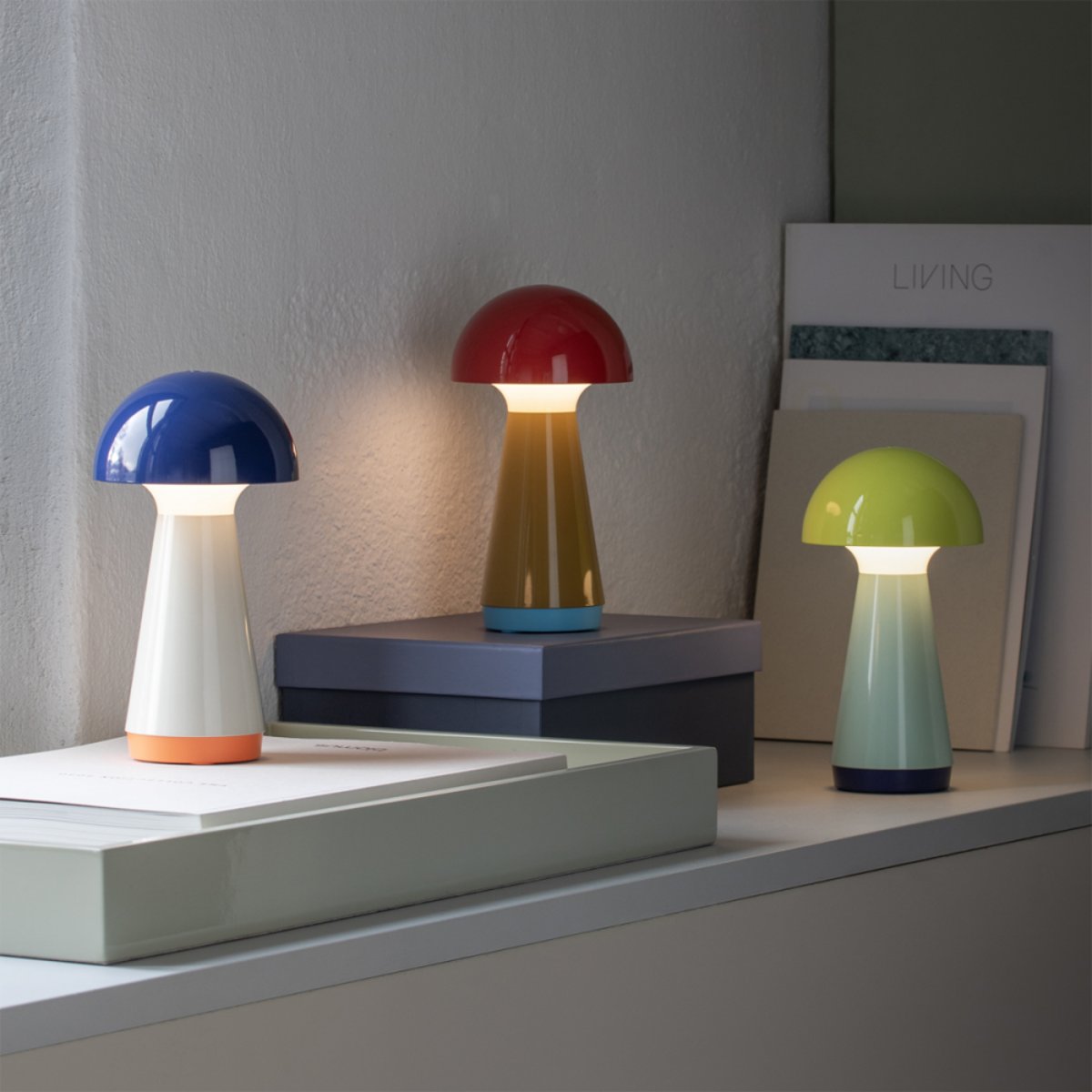 Lampe de table Bobbi bleu, REMEMBER