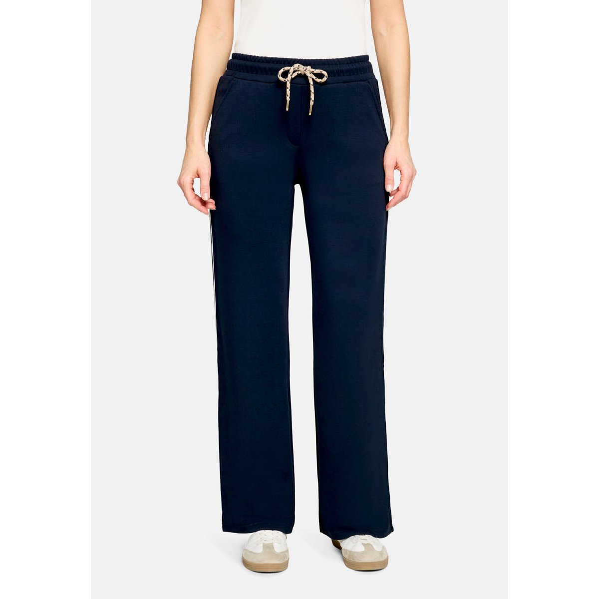 Pantalon à enfiler à poches extérieures dark sky, BETTY BARCLAY