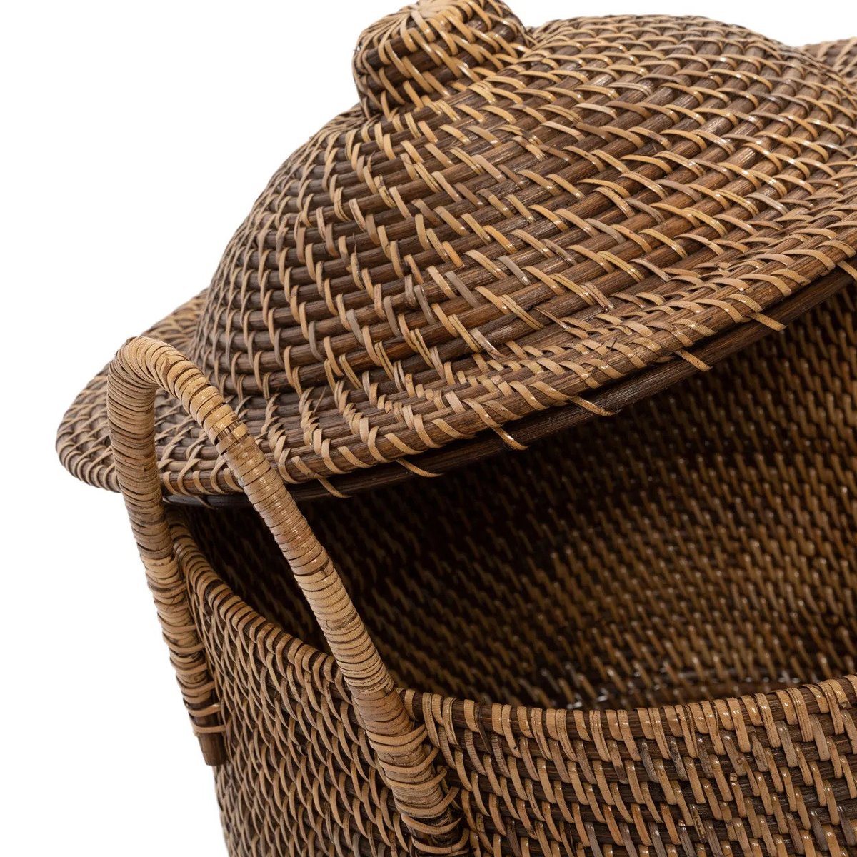 Panier de rangement COLONIAL brun naturel, BAZAR BIZAR