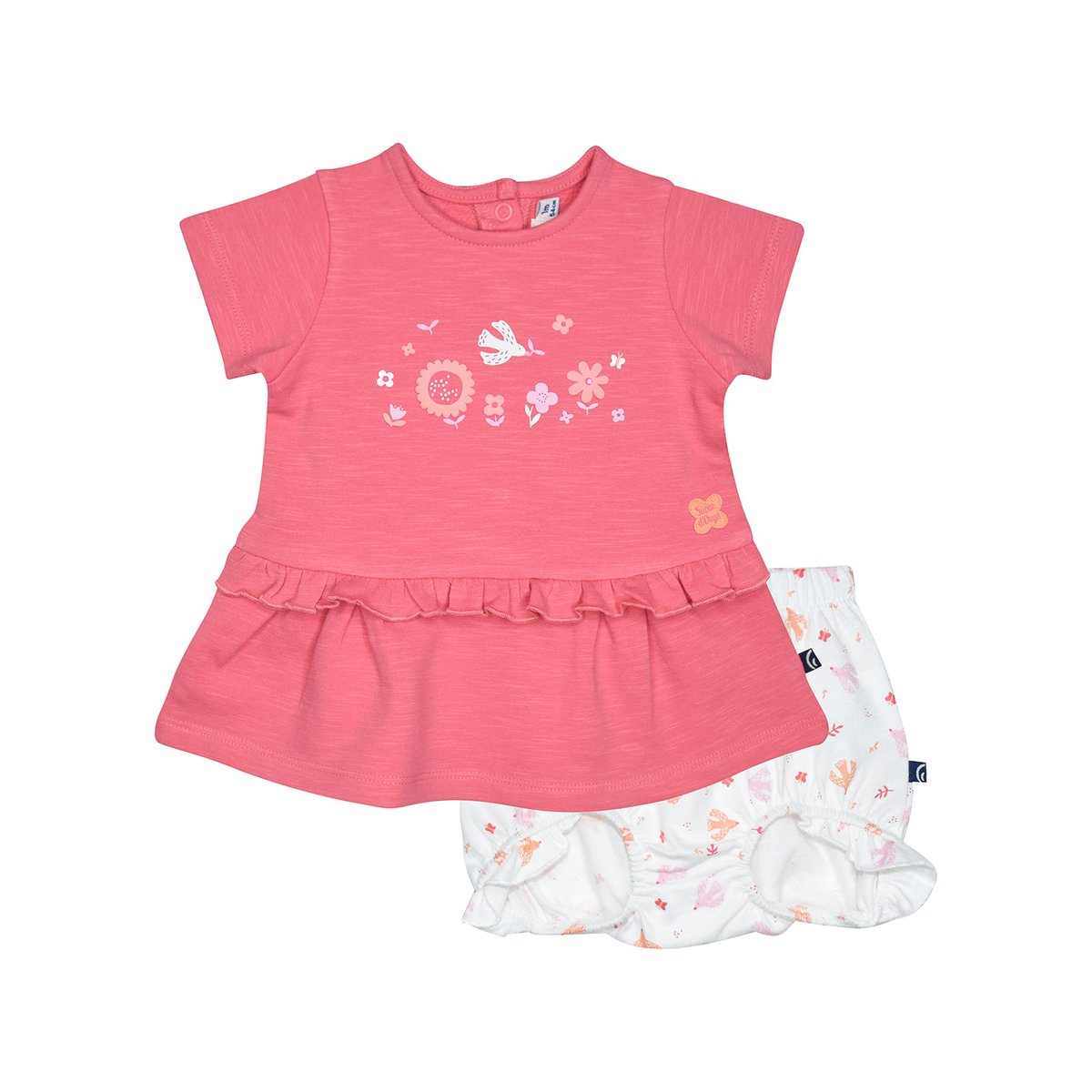 Robe bloomer louna maille naissance rose, SUCRE D'ORGE