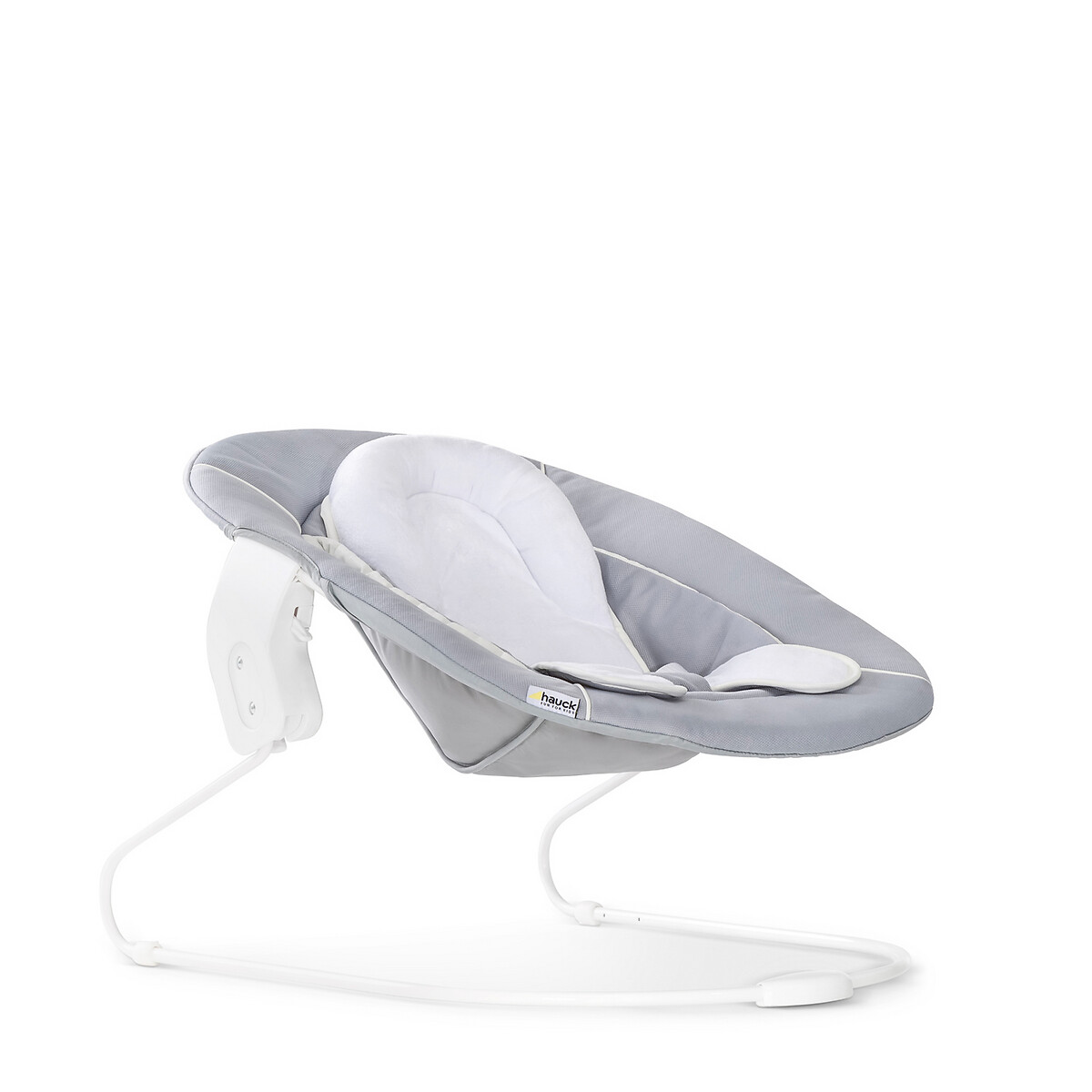 Transat balancelle pour chaise haute évolutive Alpha 2 en 1 marron gris, HAUCK