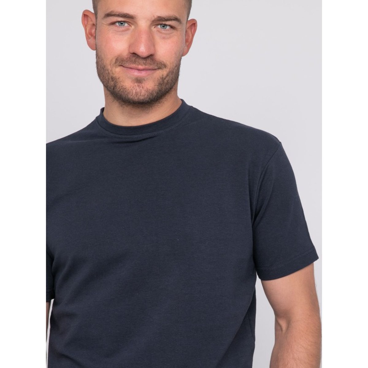 T-shirt Uni Nimy bleu marine, RITCHIE