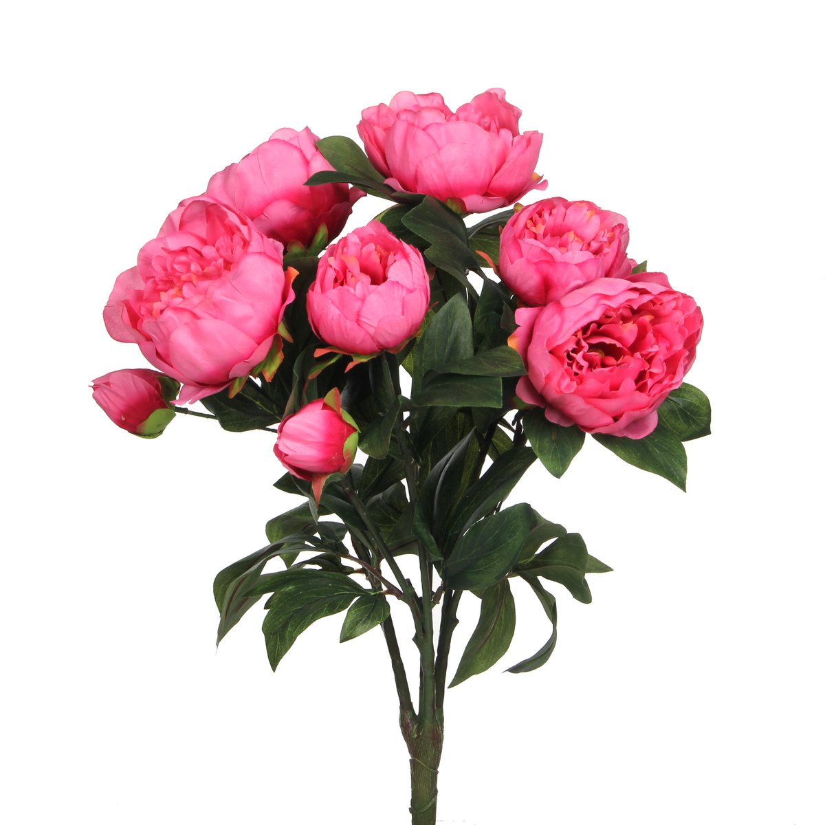 Bouquet de fleurs PEONY rose foncé, MICA DECORATIONS