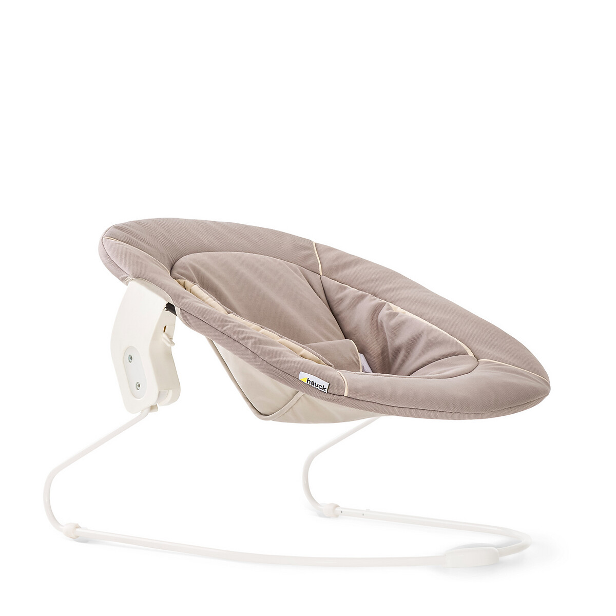 Transat balancelle pour chaise haute évolutive Alpha 2 en 1 marron beige, HAUCK