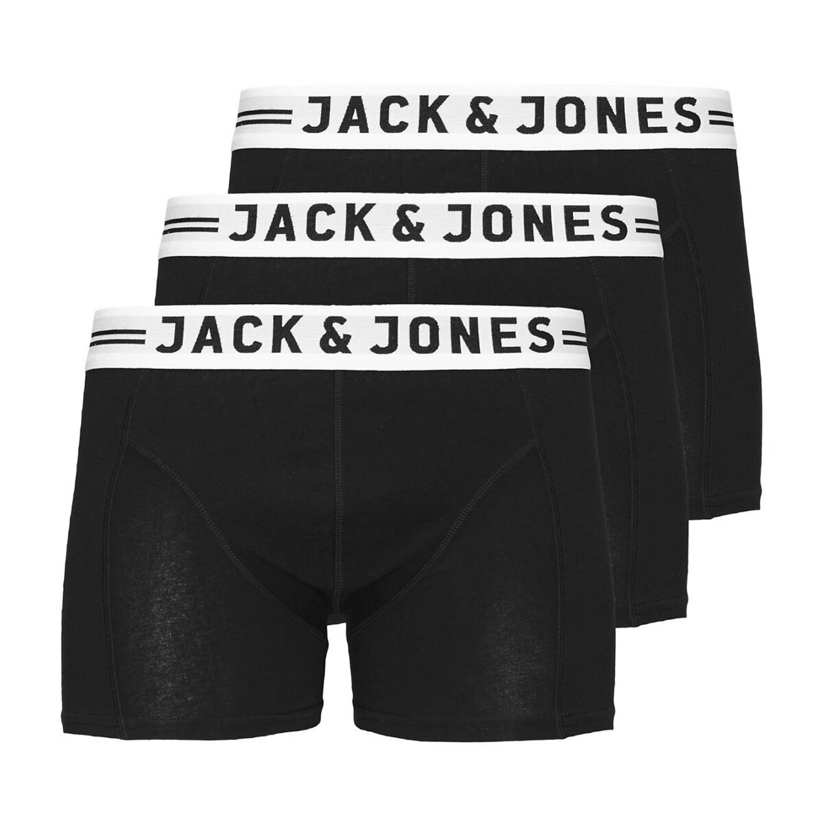 Confezione da 3 boxer nero , JACK & JONES JUNIOR