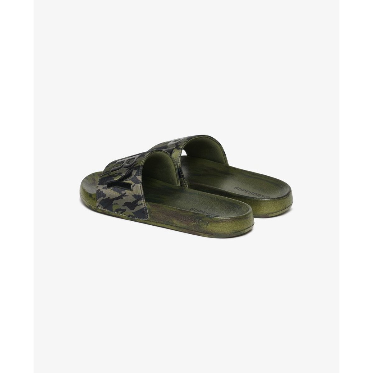 Claquettes de Piscine Core Camo camouflage nathan, SUPERDRY