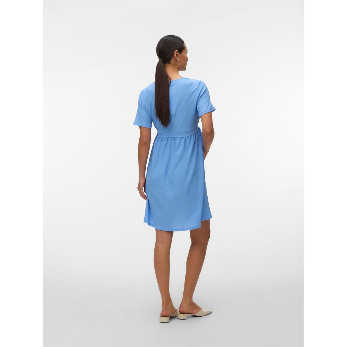 Robe cornflower blue, MAMA LICIOUS