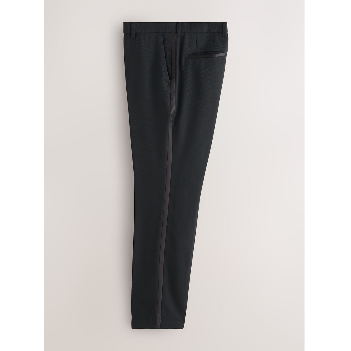 Pantalon de smoking texturé avec bande noir, NEXT
