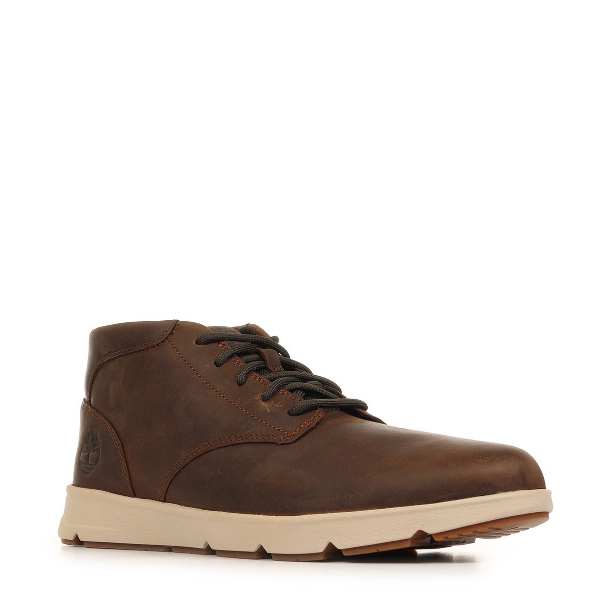Baskets PARKER STREET MID LACE UP SNEAKER dark brown, TIMBERLAND