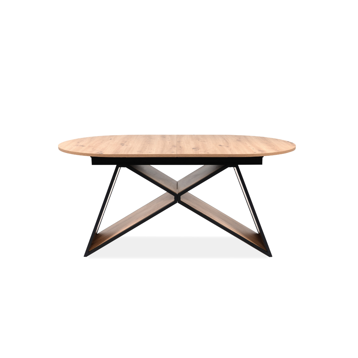 Table à manger extensible TILIA bois clair, CALICOSY