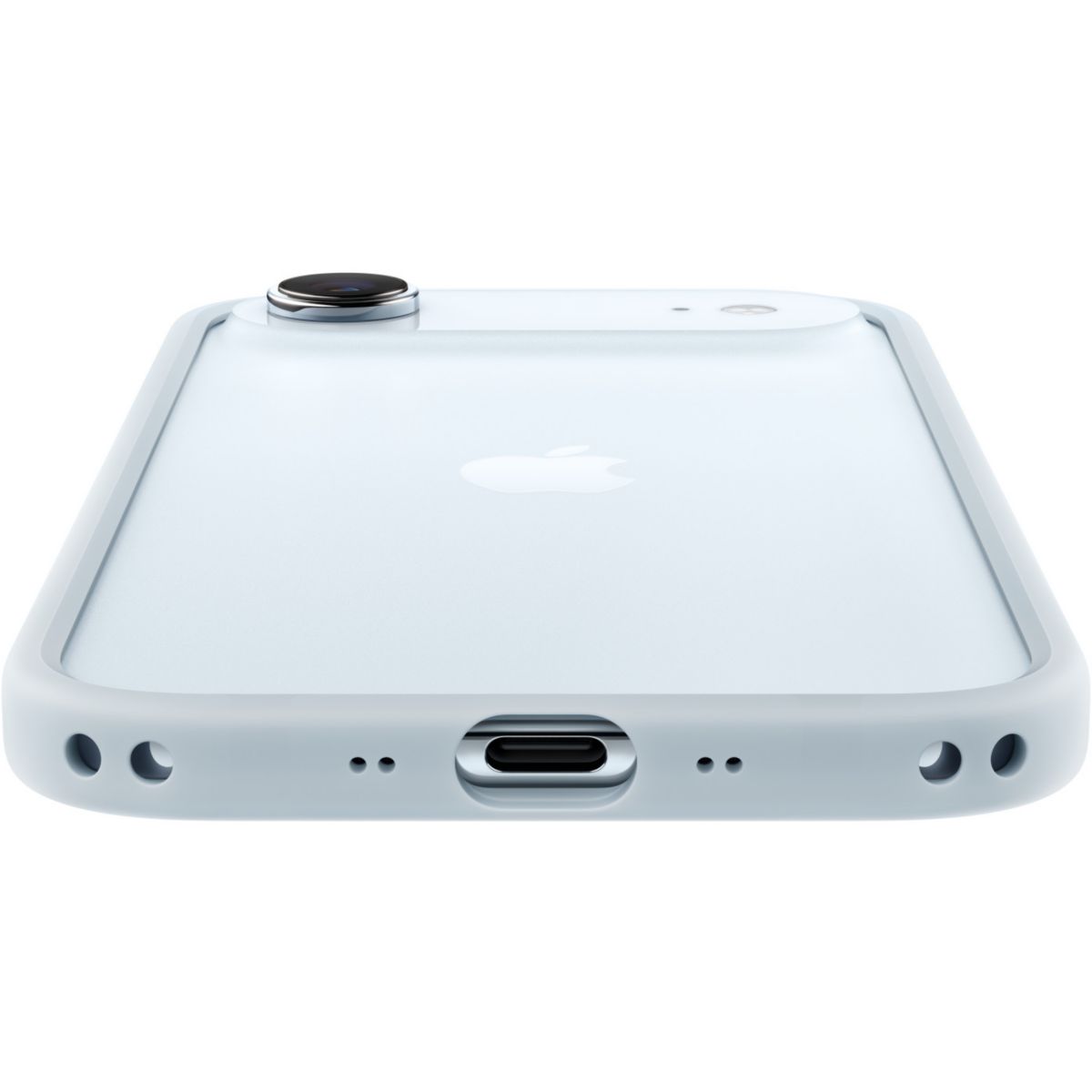 Coque iPhone Air Bumper Gris clair couleur unique, APPLE