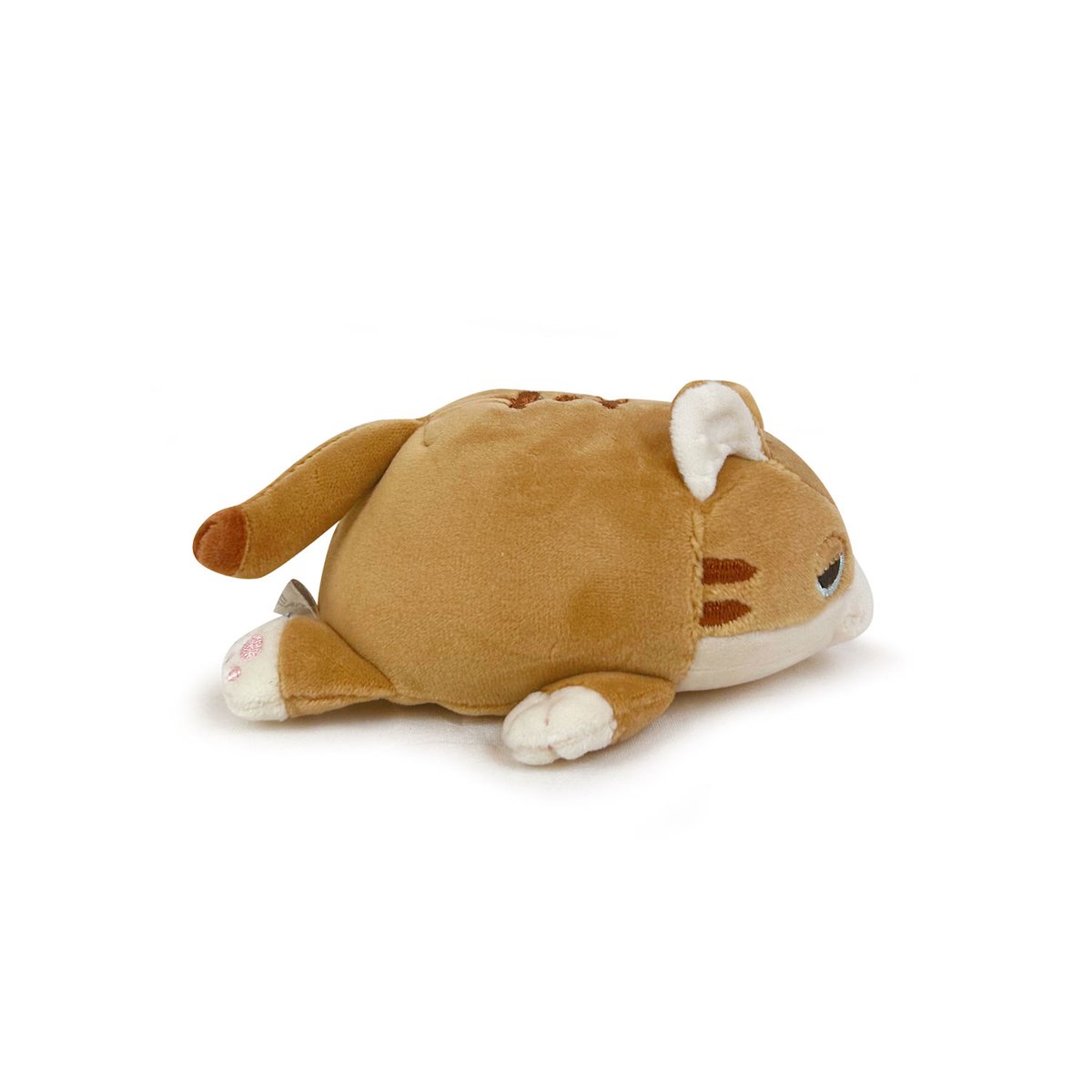 Porte-clé peluche marron, beige, rose, NEMU NEMU
