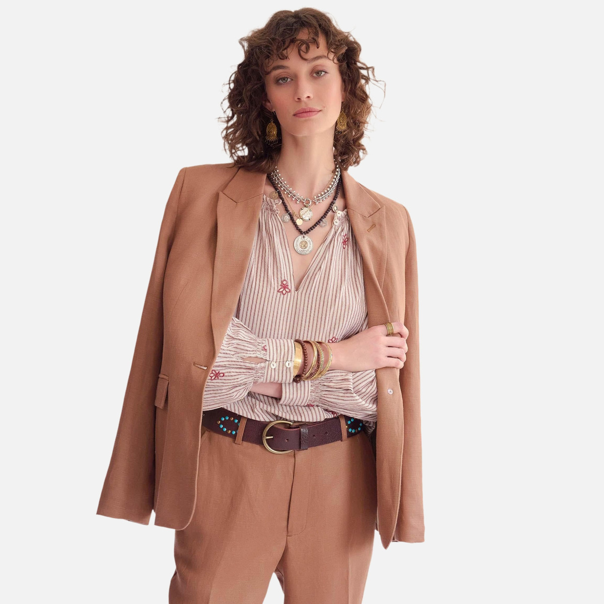 Veste VOLINE noisette, MKT STUDIO
