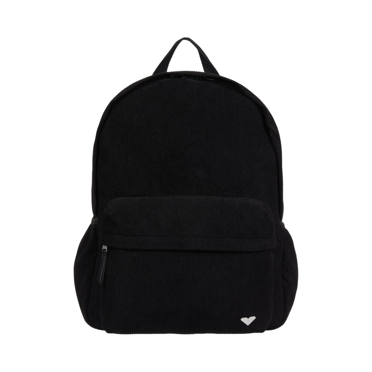 Sac à dos taille moyenne en velours côtelé ECHOES CORD 19L. noir anthracite, ROXY