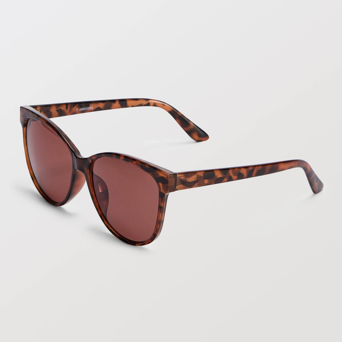 Lunettes de soleil oversize ecaille clair, MONOPRIX
