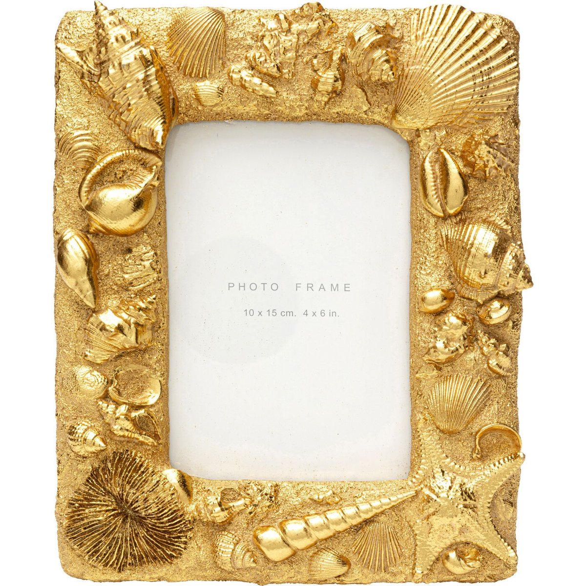 Cadre photo coquillages or, KARE DESIGN
