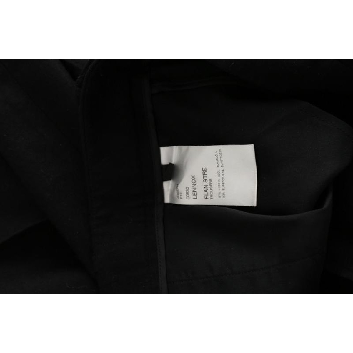 Pantalon droit - Très Bon État noir, JOSEPH