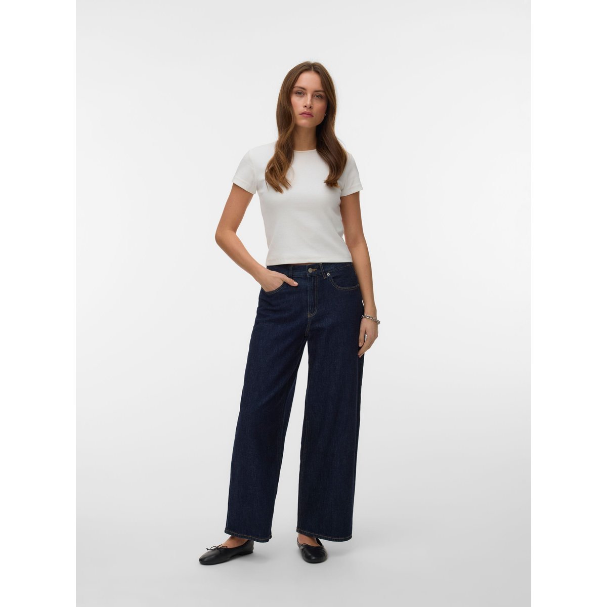 Jean dark blue denim, VERO MODA