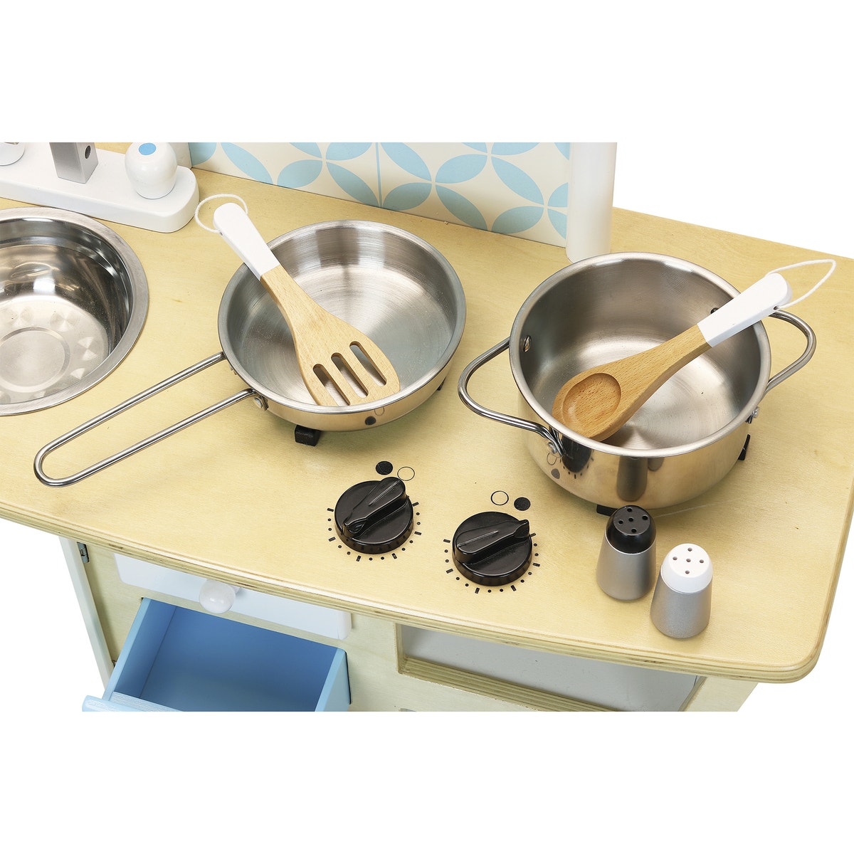 Cuisine Vintage bleu + blanc, VILAC