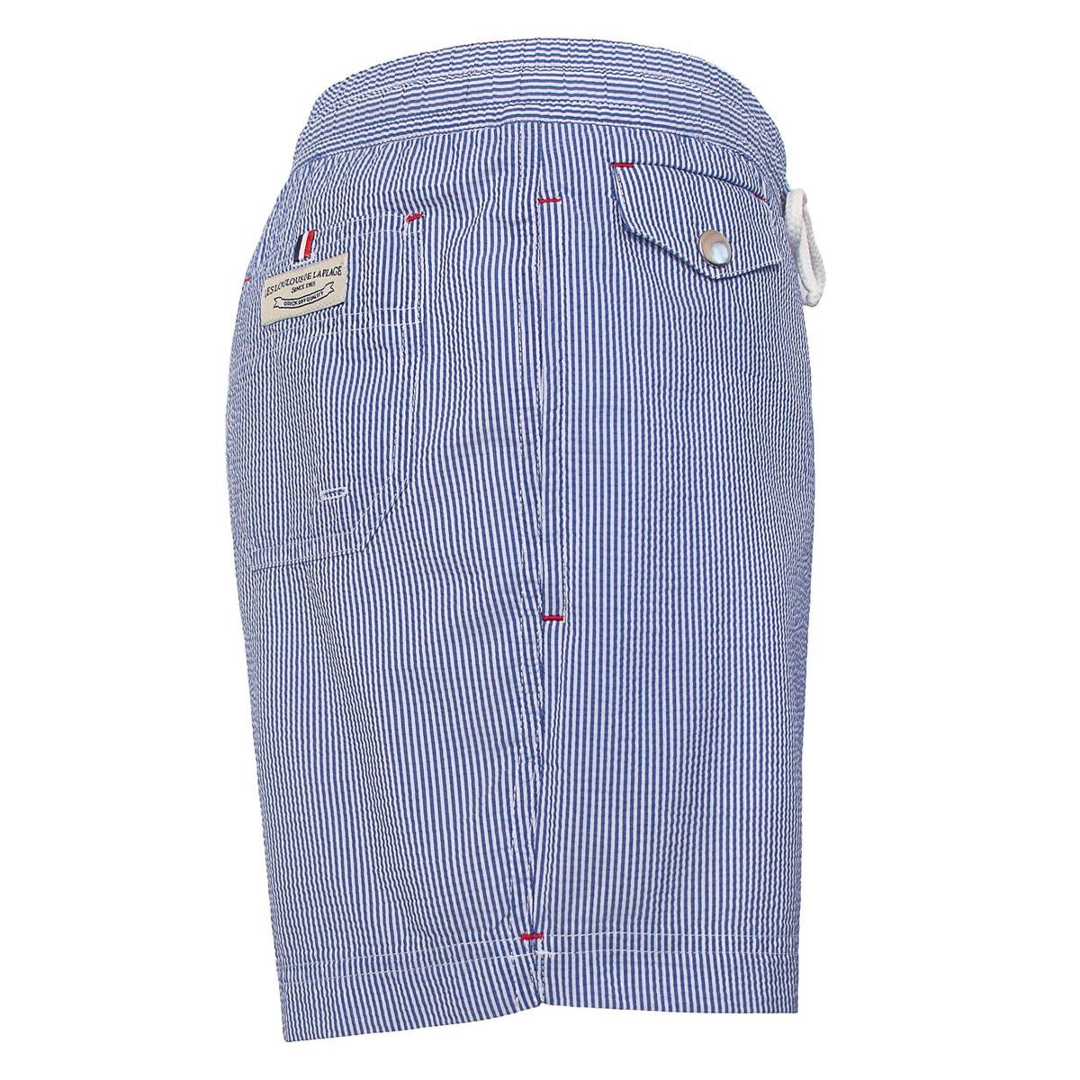 Short de bain MONTAUK Tennis bleu, LES LOULOUS DE LA PLAGE