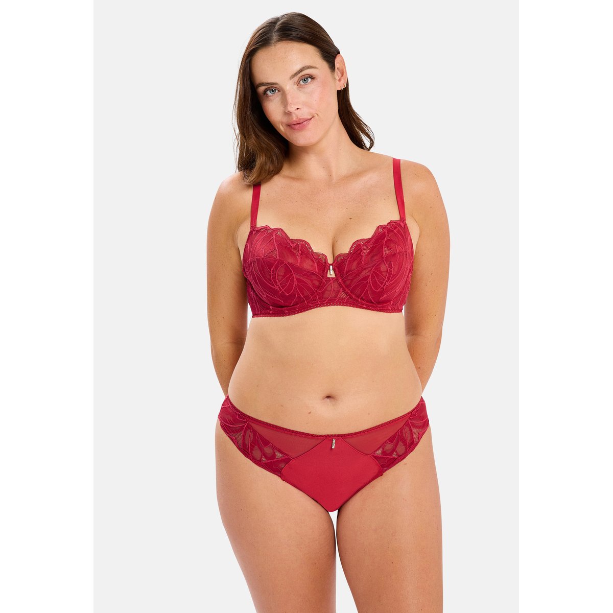Soutien-gorge ALIÉNOR pourpre, SANS COMPLEXE