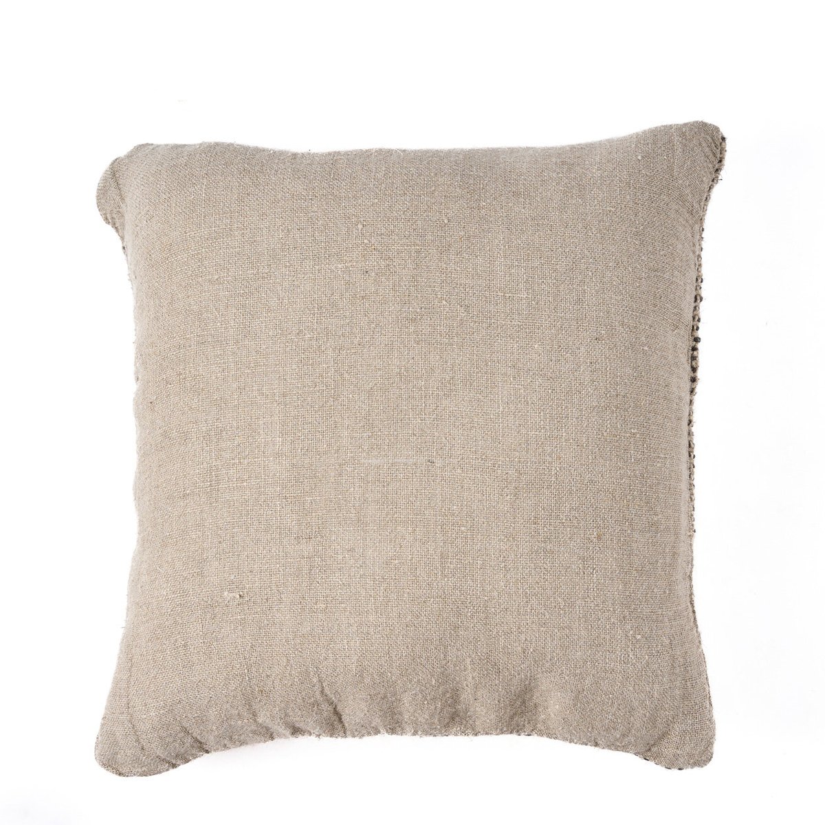 Housse de coussin en lin LINEN GRAIN beige moucheté, BAZAR BIZAR