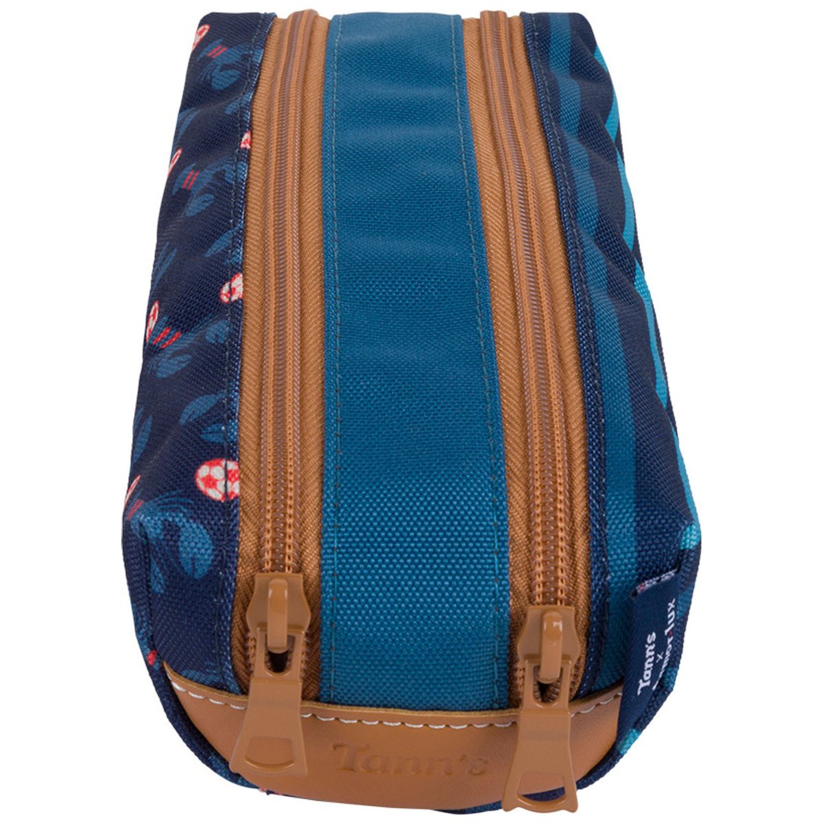 Trousse double compartiment bleu marine, TANN'S