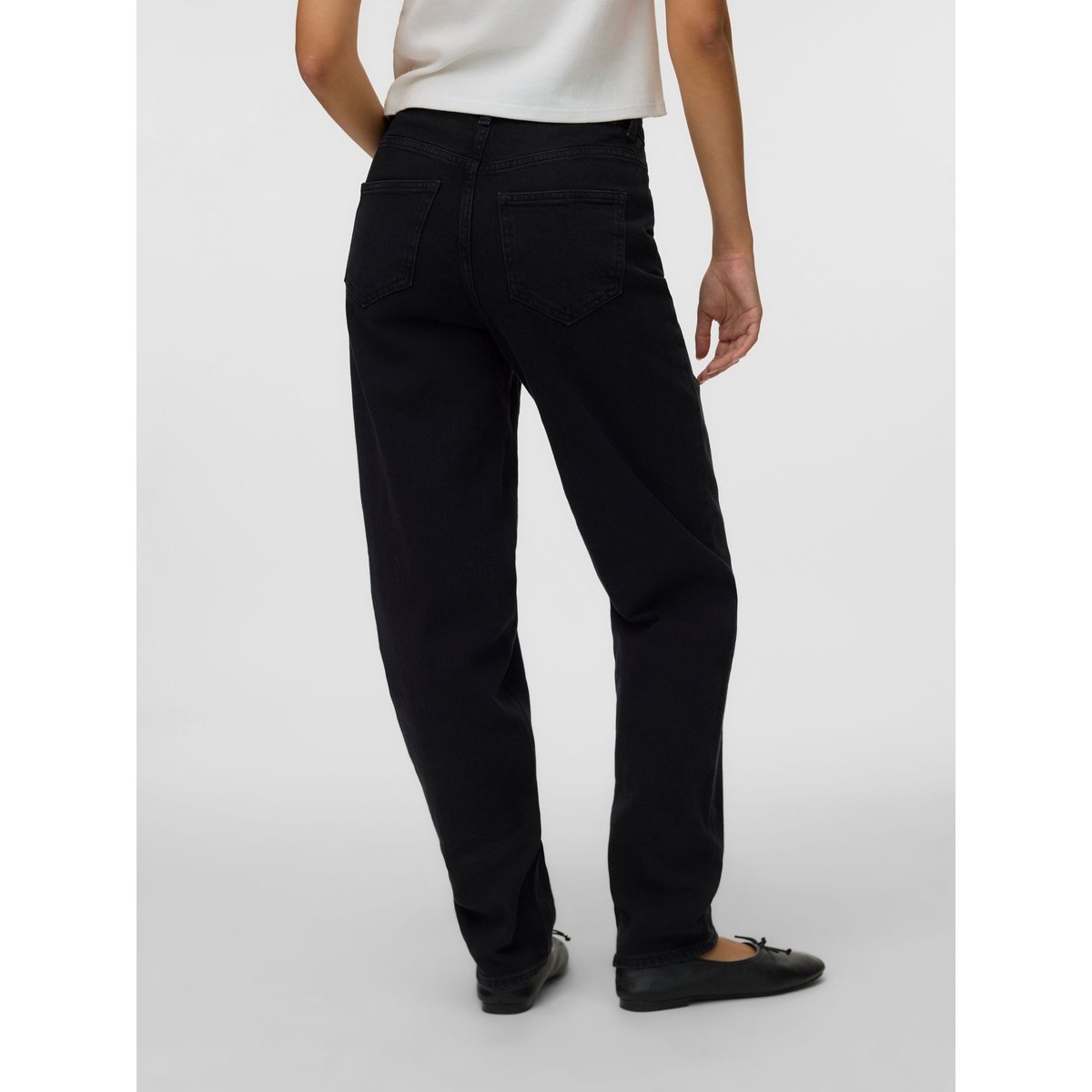 Jean Mom dark grey denim, VERO MODA