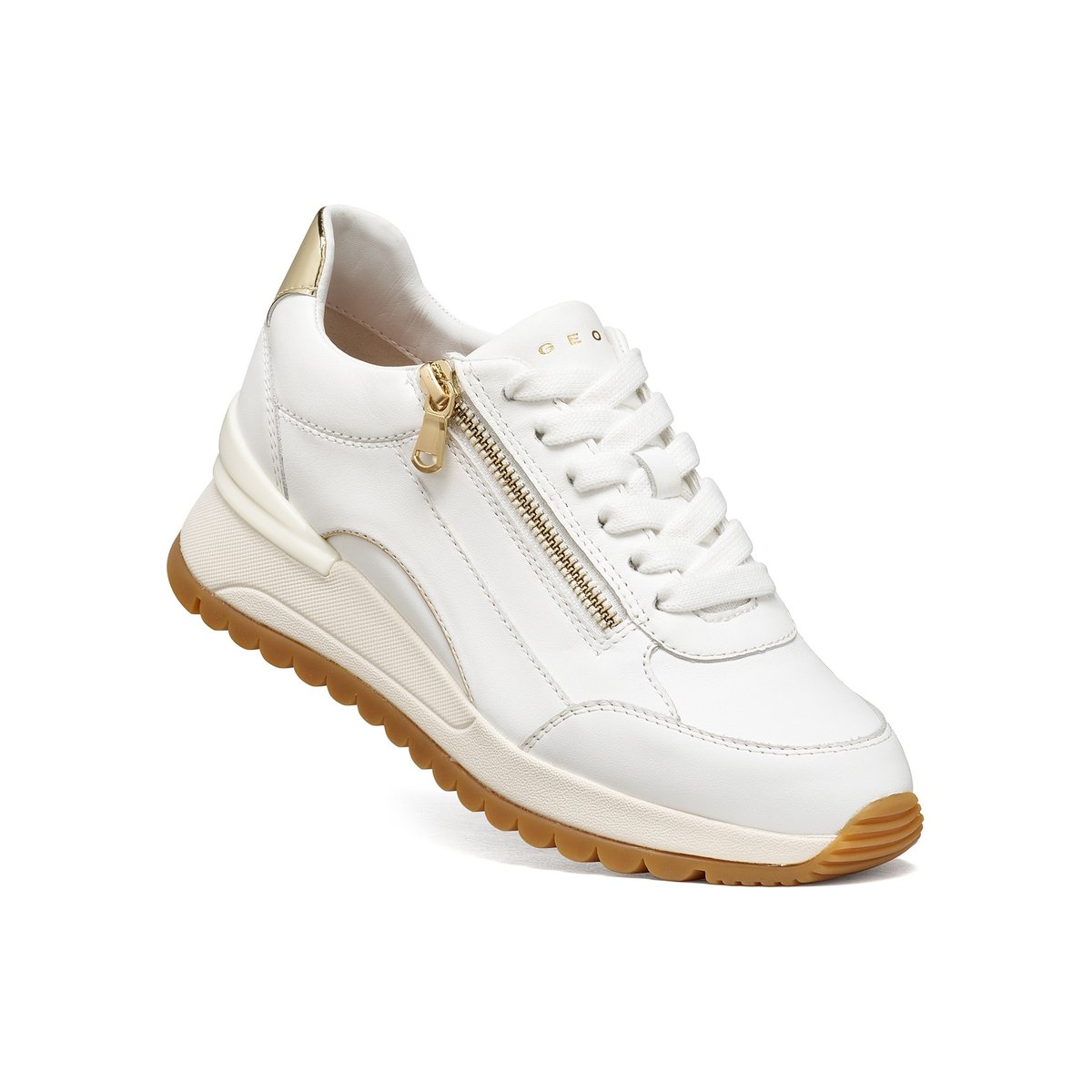 Baskets  D DESYA blanc/or clair, GEOX