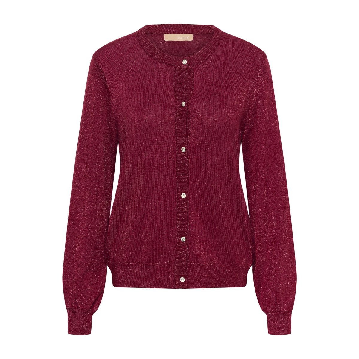 Pullover tricoté rouge zinfandel, CULTURE