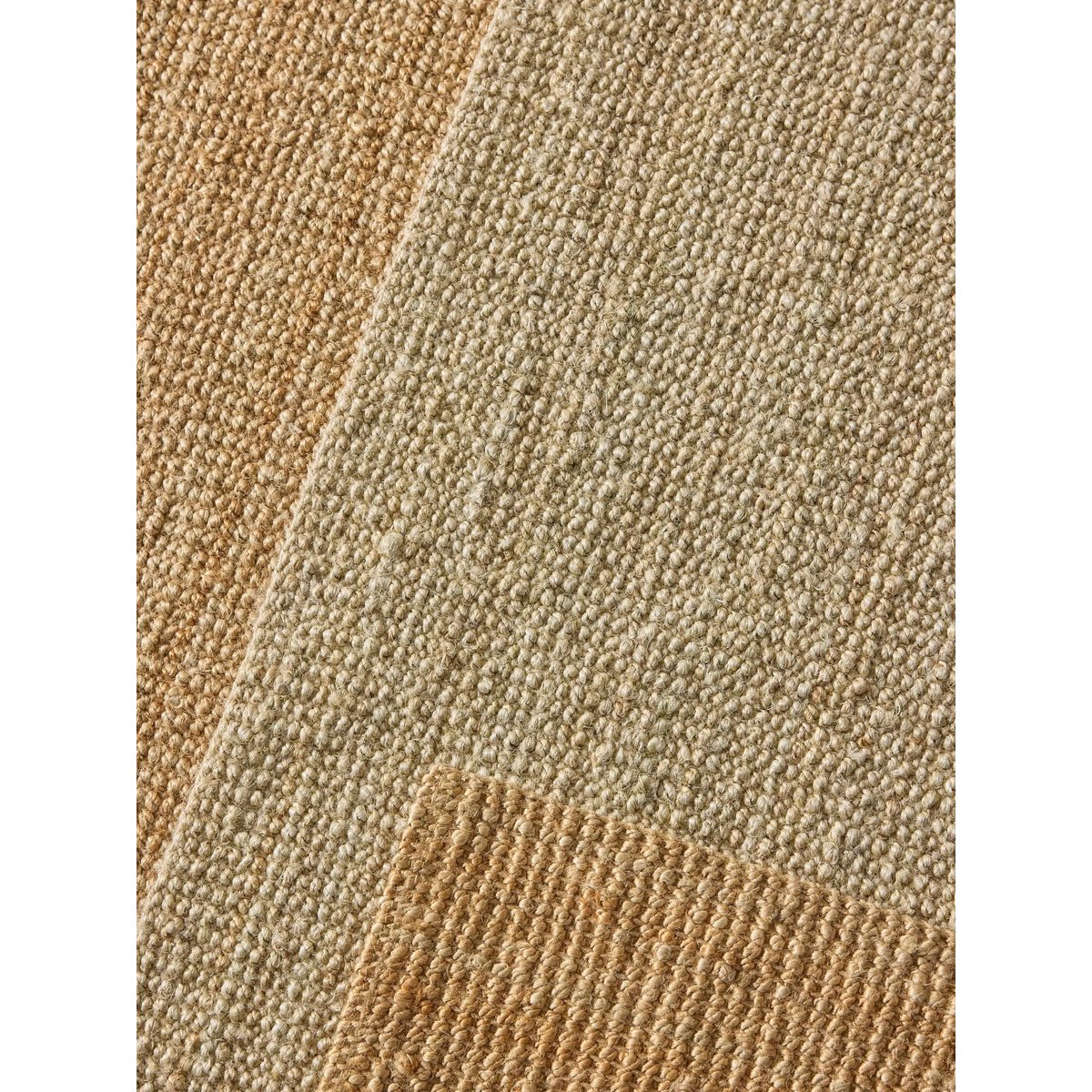 Tapis de jute tissé main SVEA crème, BENUTA