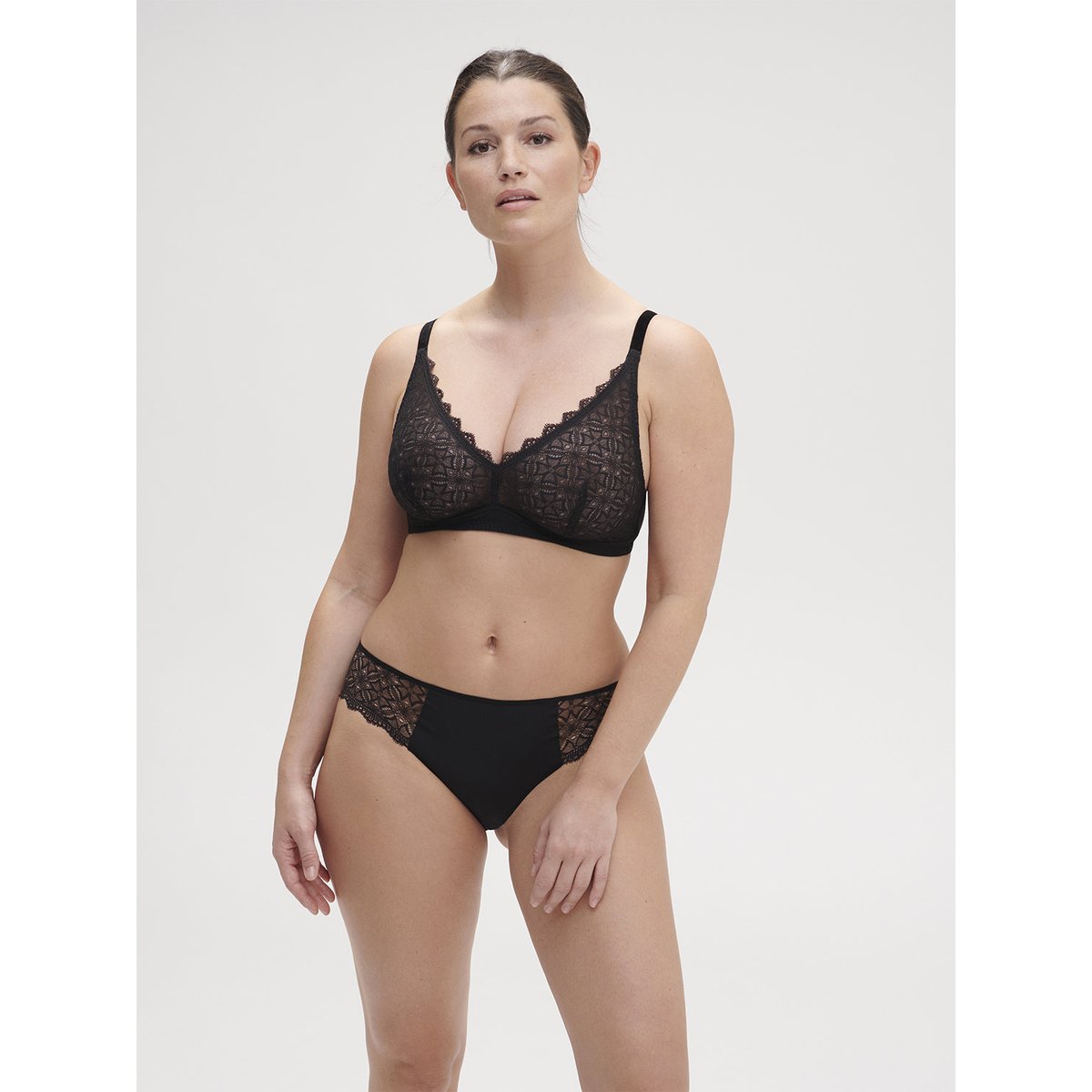 Soutien-gorge sans-armatures structuré, ESCALE noir, SIMONE PERELE
