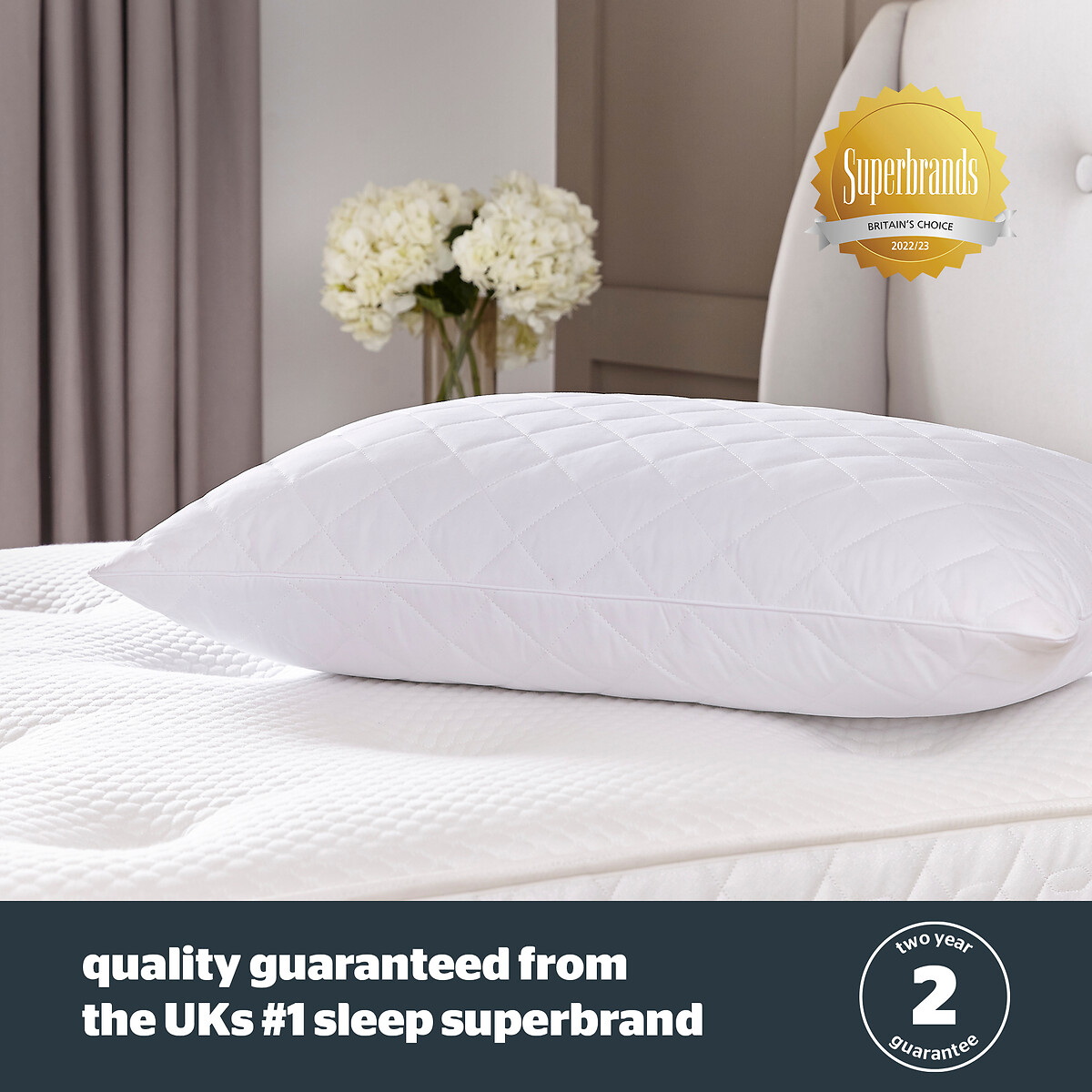 Luxury Anti Snore Pillow white, SILENTNIGHT