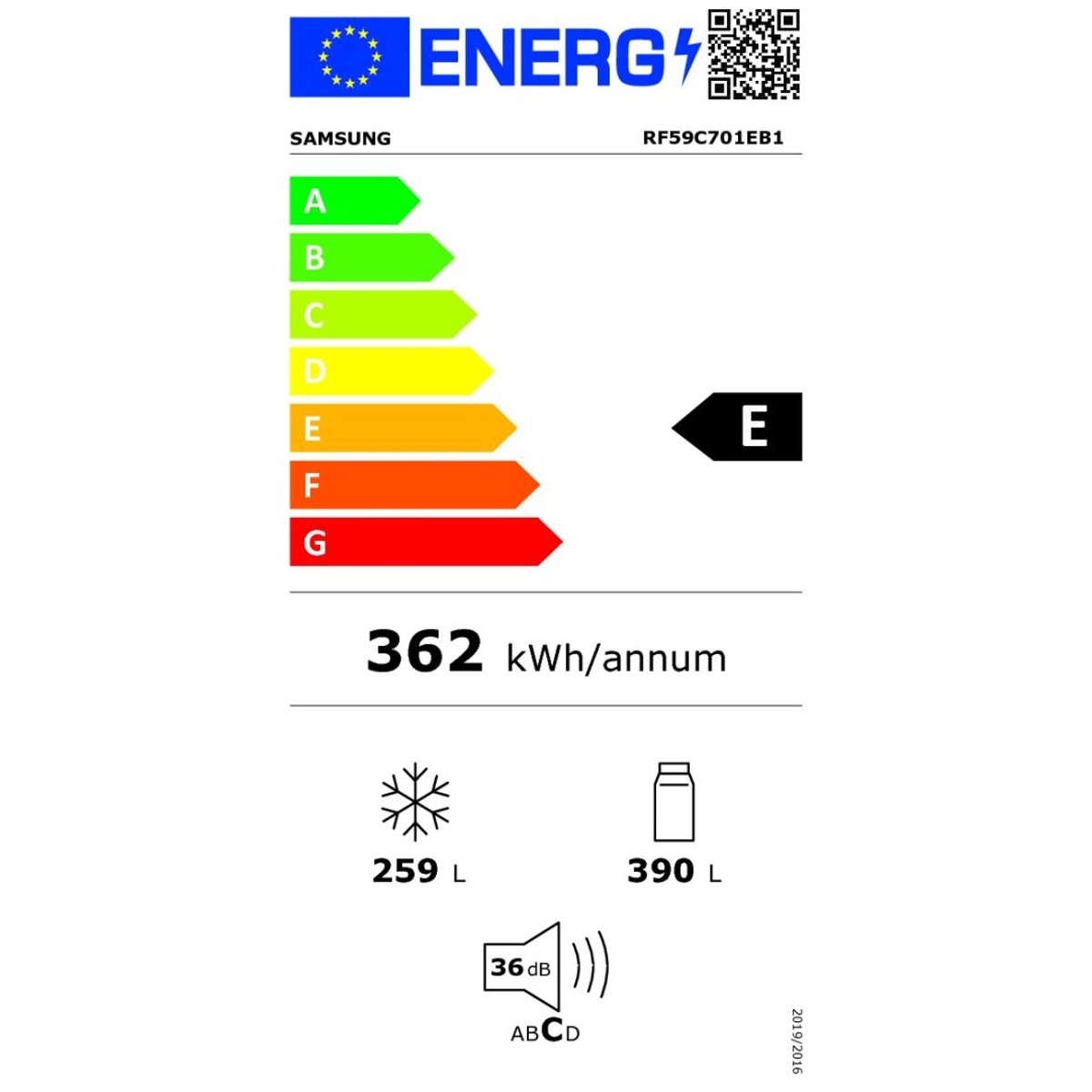 Refrigerateurs multiportes RF59C701EB1 noir, SAMSUNG