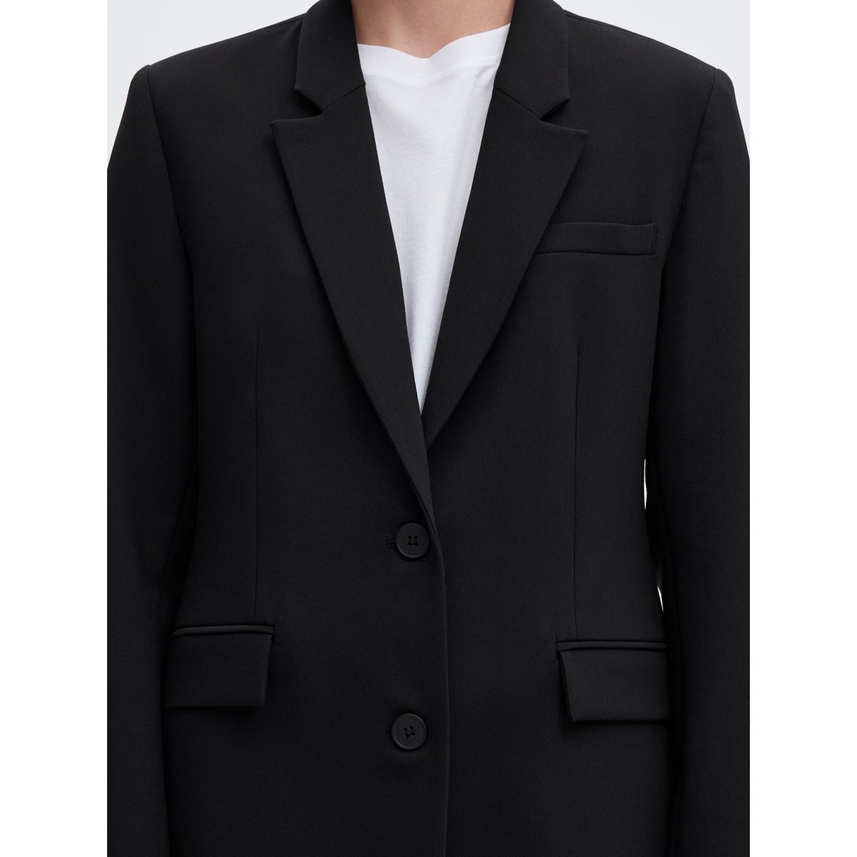 Blazer À Simple Boutonnage black, SELECTED
