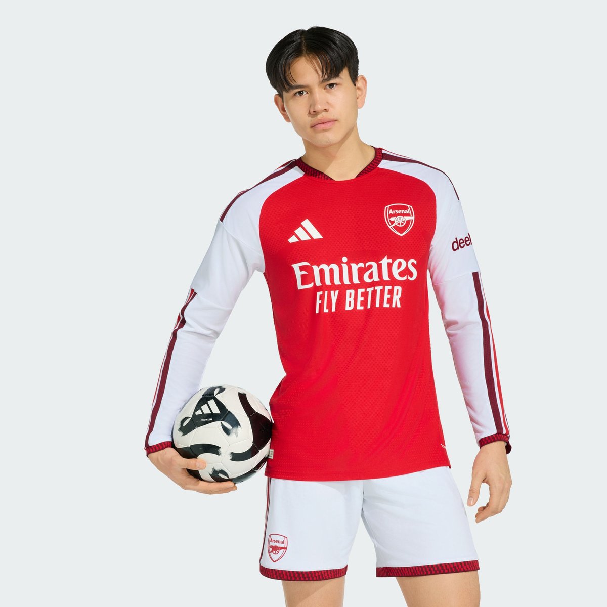 Maillot Domicile Authentique Manches Longues Arsenal Fc 2026/27 Maillot Domicile Authentique Manches Longues Arsenal Fc 2026/27 better scarlet, adidas Performance