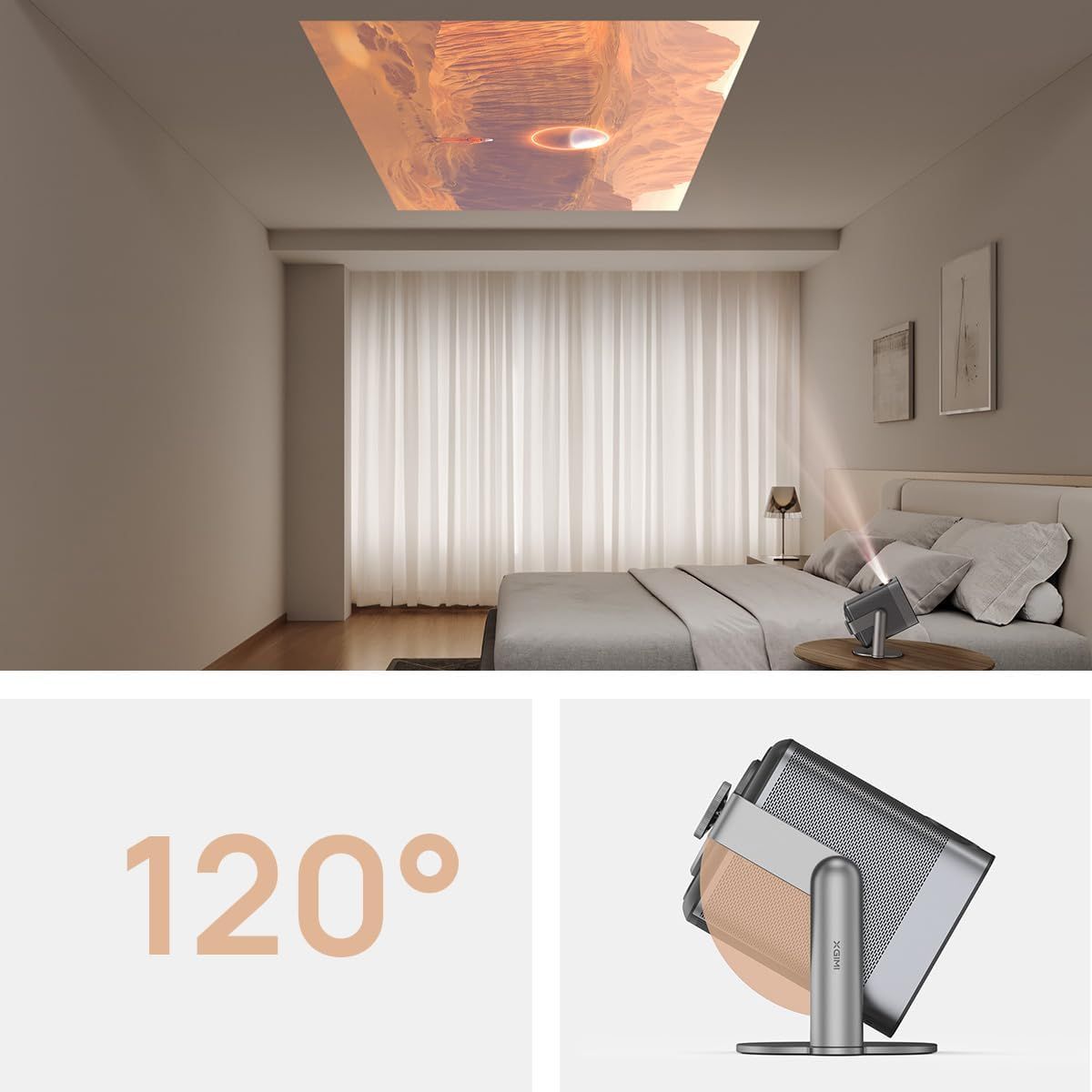 Support vidéoprojecteur Support Multi-Angle couleur unique, XGIMI