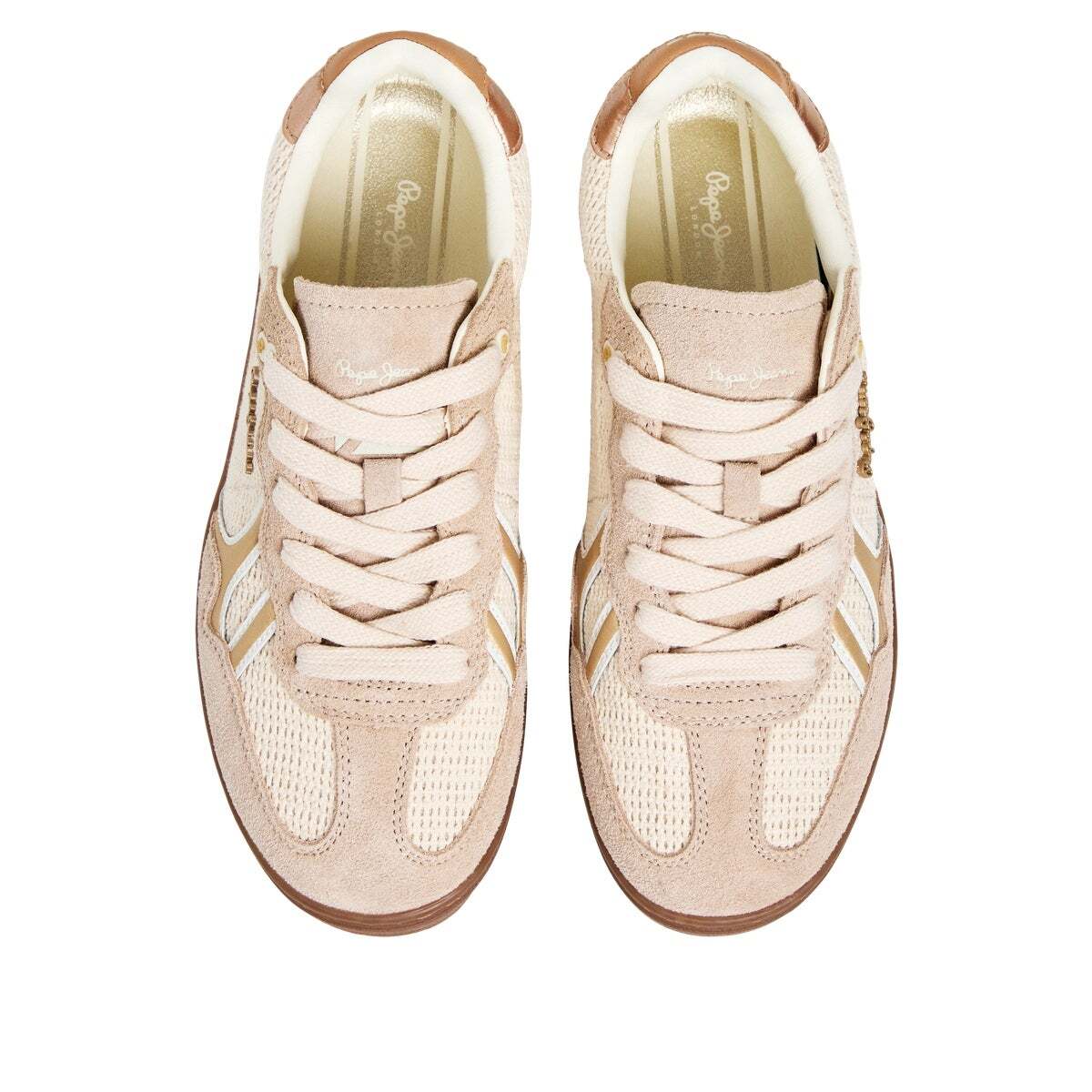 Ball - Baskets Combinées À Semelle Cupsole blanc écru, PEPE JEANS