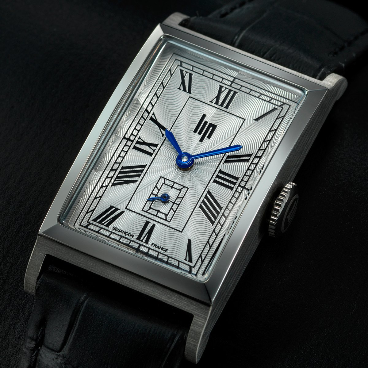 Montre Analogique  CHURCHILL argenté argenté noir, LIP