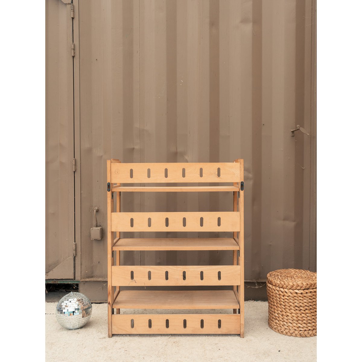 Étagère de bouquiniste en bois Gaëlle N°1581 - Bon état bois clair, DEBONGOUT