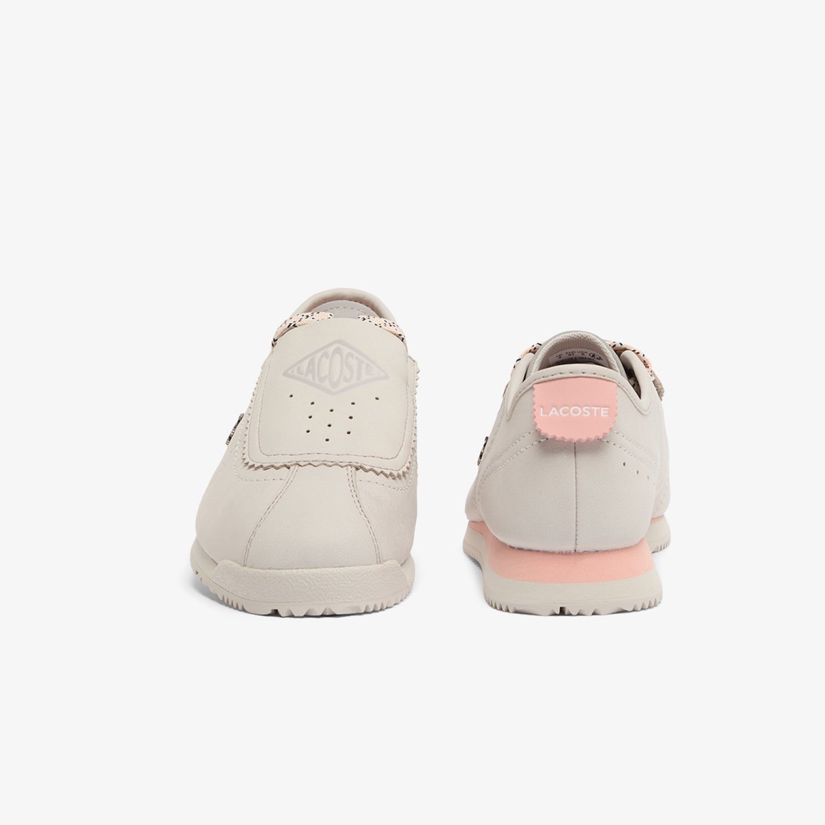 Slip-on Club-Low femme en cuir gris-1c9, LACOSTE
