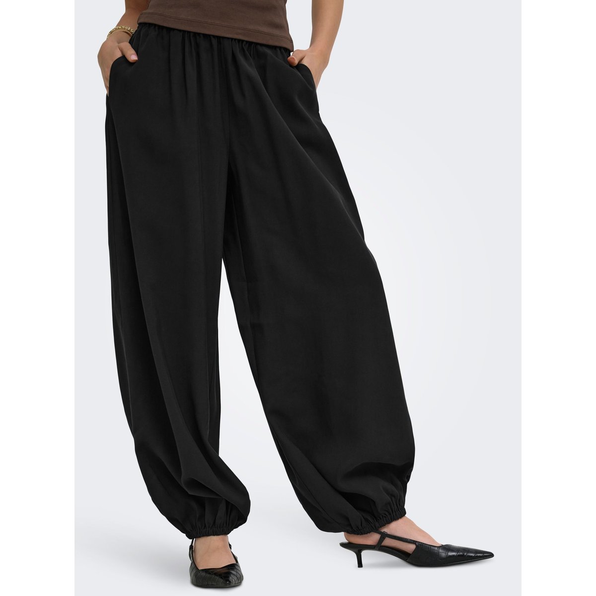 Pantalon noire - black, ONLY