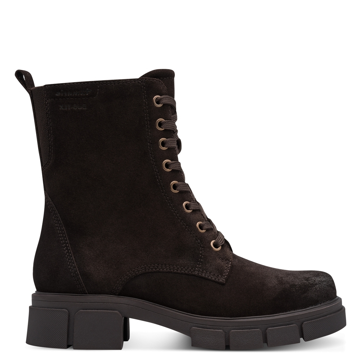 Bottine comfort weite marron antilope combiné, TAMARIS